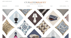 Desktop Screenshot of curatedkravet.com